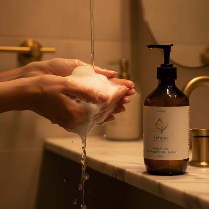 Body Wash – Patchouli Vanilla Amber