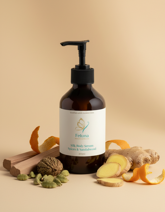 Silk Body Serum – Spices & Sandalwood